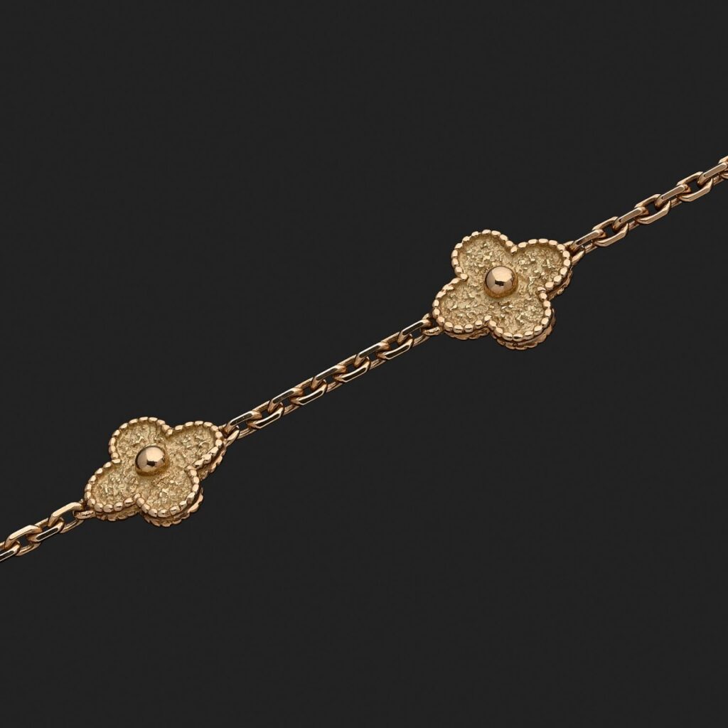 bracelet vintage van cleef and arpel acxhat vente estimation